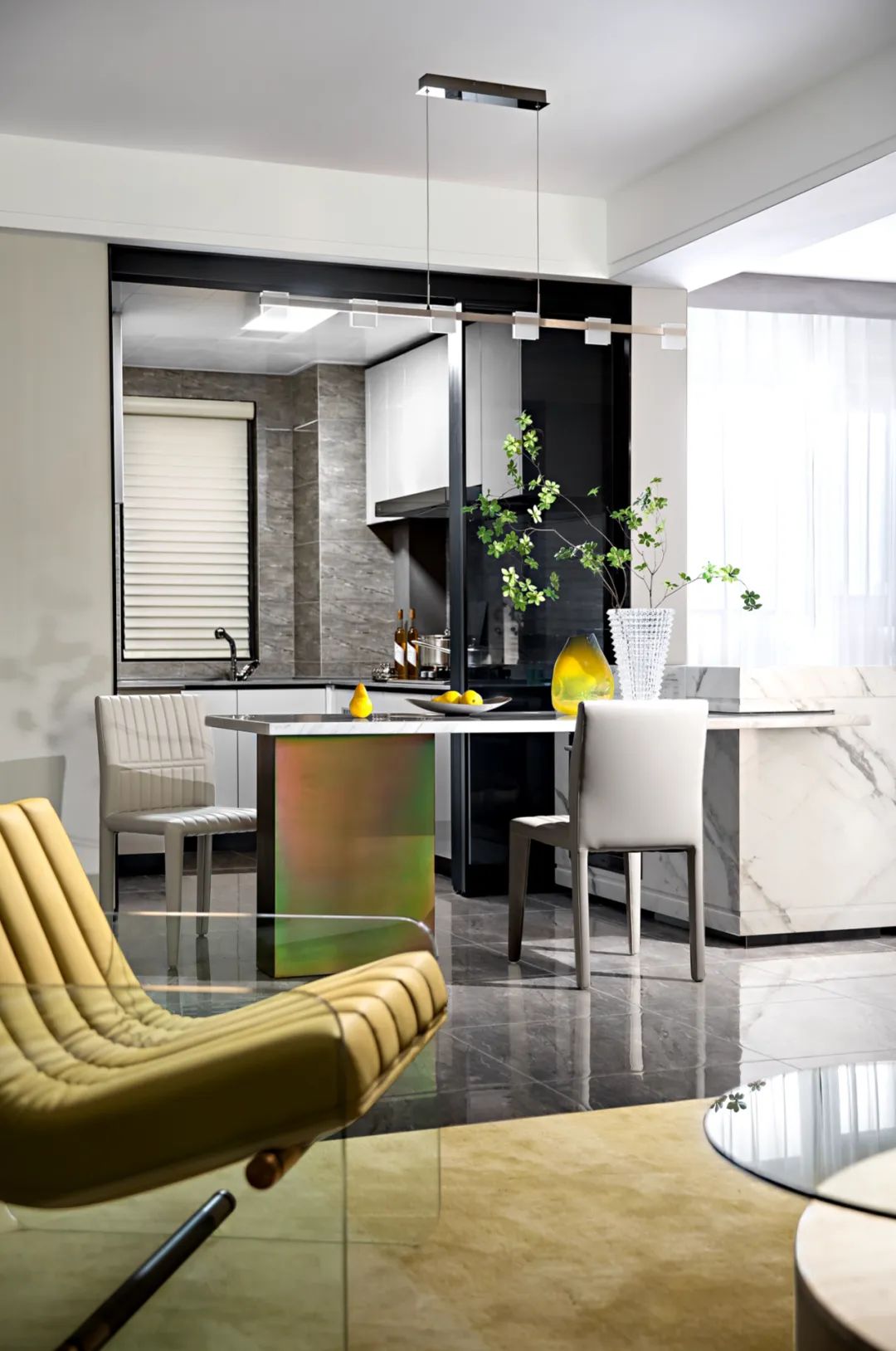 現(xiàn)代時(shí)尚摩登風(fēng)格室內(nèi)設(shè)計(jì)家裝案例-餐廳 現(xiàn)代時(shí)尚摩登風(fēng)格室內(nèi)設(shè)計(jì)家裝案例-餐廳