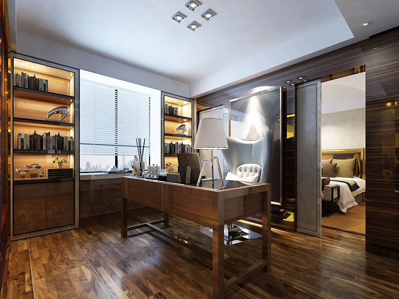 常州市清潭新村輕奢風格三居室裝修案例