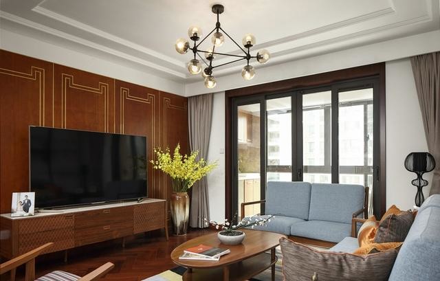 佛山裝修公司新古典風(fēng)格室內(nèi)裝修效果圖-客廳 佛山裝修公司新古典風(fēng)格室內(nèi)裝修效果圖-客廳