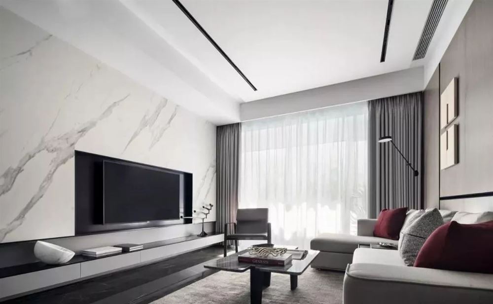 韶關(guān)市富康翰林世家二期現(xiàn)代簡(jiǎn)約風(fēng)格三居室裝修案例