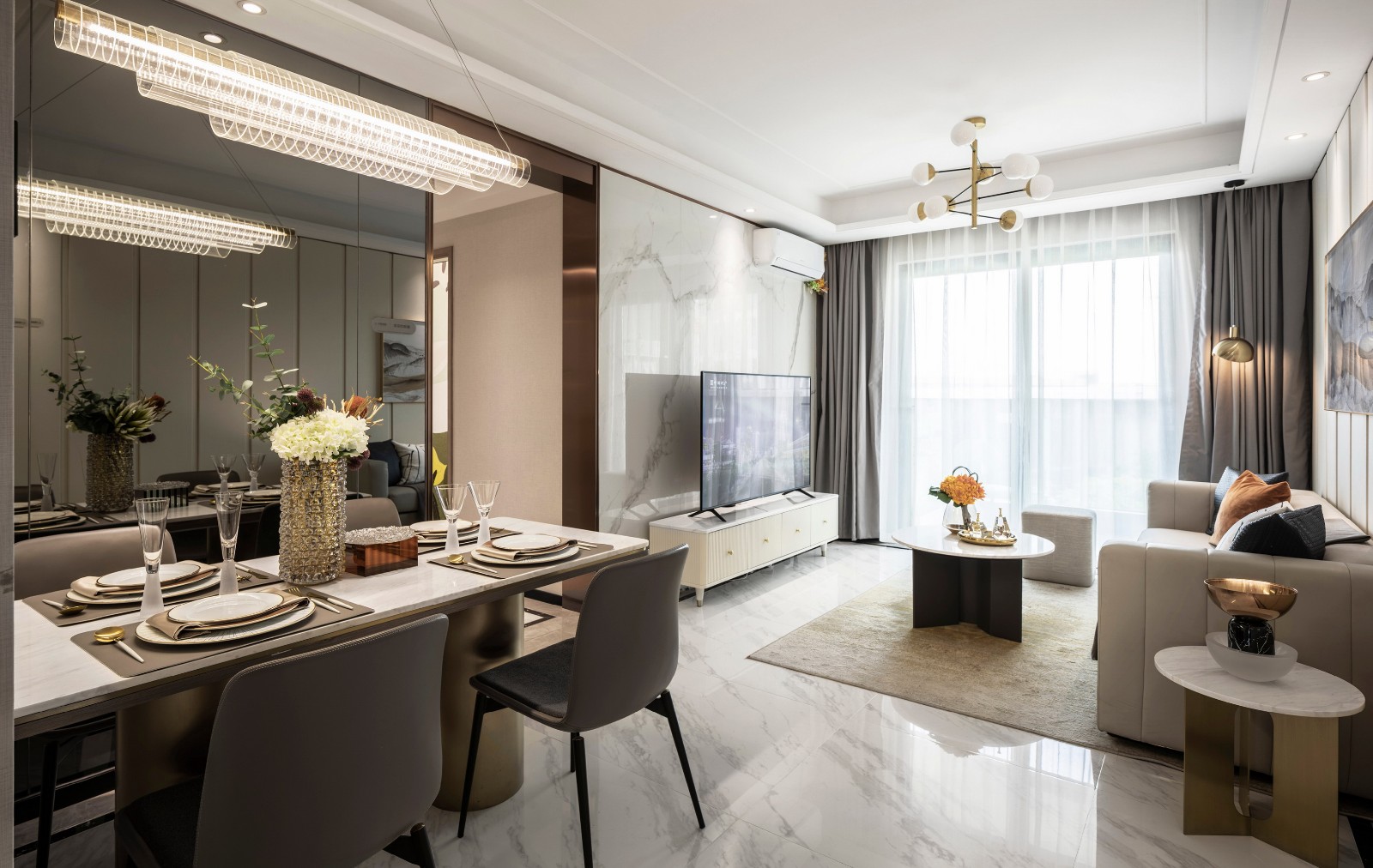 現(xiàn)代簡約風(fēng)格室內(nèi)設(shè)計家裝案例-客餐廳 現(xiàn)代簡約風(fēng)格室內(nèi)設(shè)計家裝案例-客餐廳