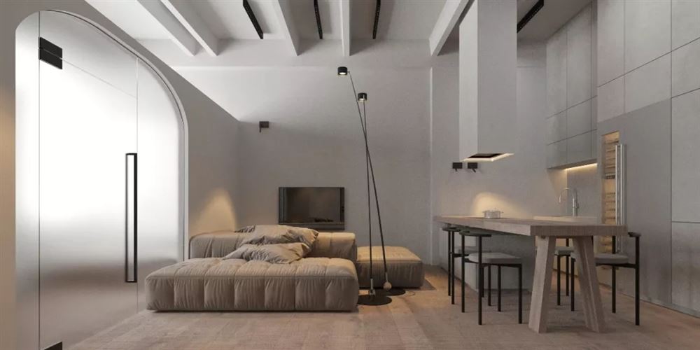 佛山市金地藝境天成現(xiàn)代簡約風格三居室裝修案例