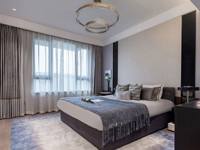 河源市碧桂園·東江鳳凰城現(xiàn)代簡約風格三居室裝修案例