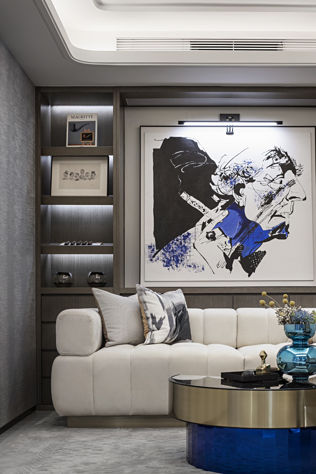 現(xiàn)代輕奢風(fēng)格別墅室內(nèi)設(shè)計(jì)家裝案例-會(huì)客室 現(xiàn)代輕奢風(fēng)格別墅室內(nèi)設(shè)計(jì)家裝案例-會(huì)客室