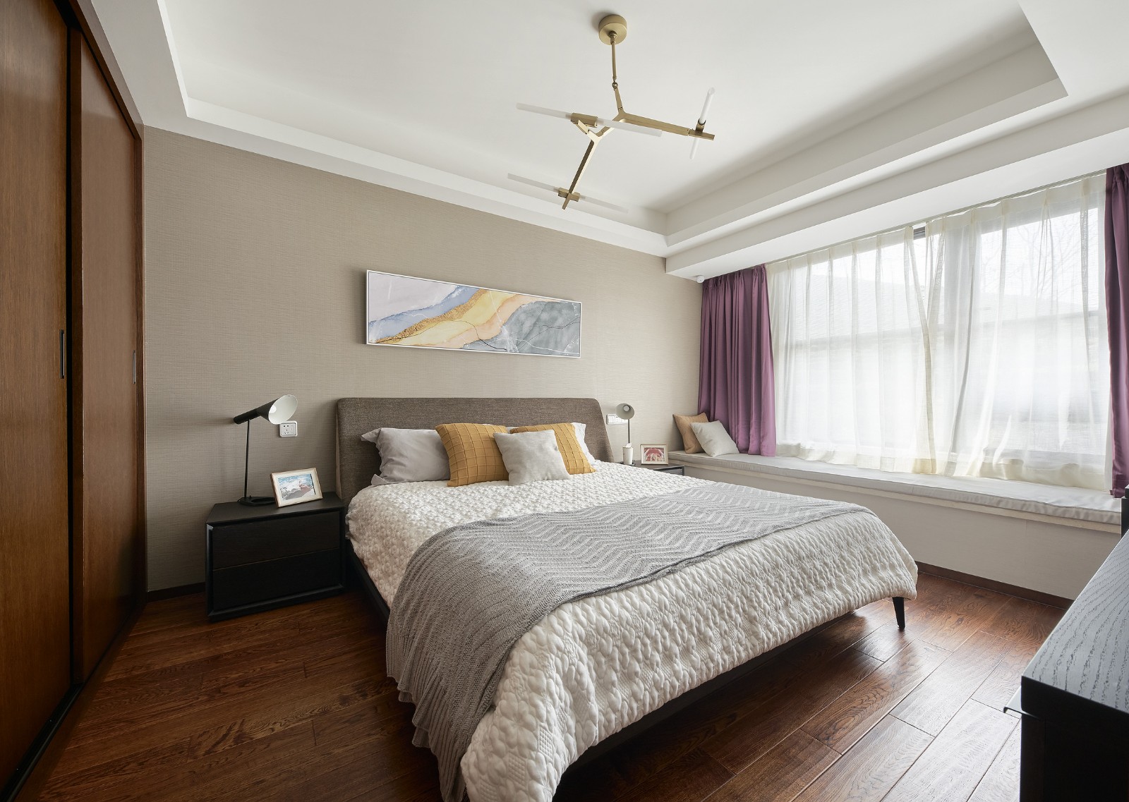 現(xiàn)代簡約風(fēng)格室內(nèi)裝修-主臥 現(xiàn)代簡約風(fēng)格室內(nèi)裝修-主臥