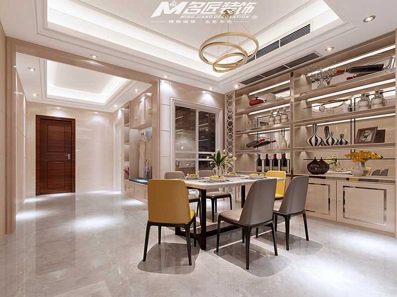 揭陽(yáng)市寶豐花園輕奢風(fēng)格三居室裝修案例