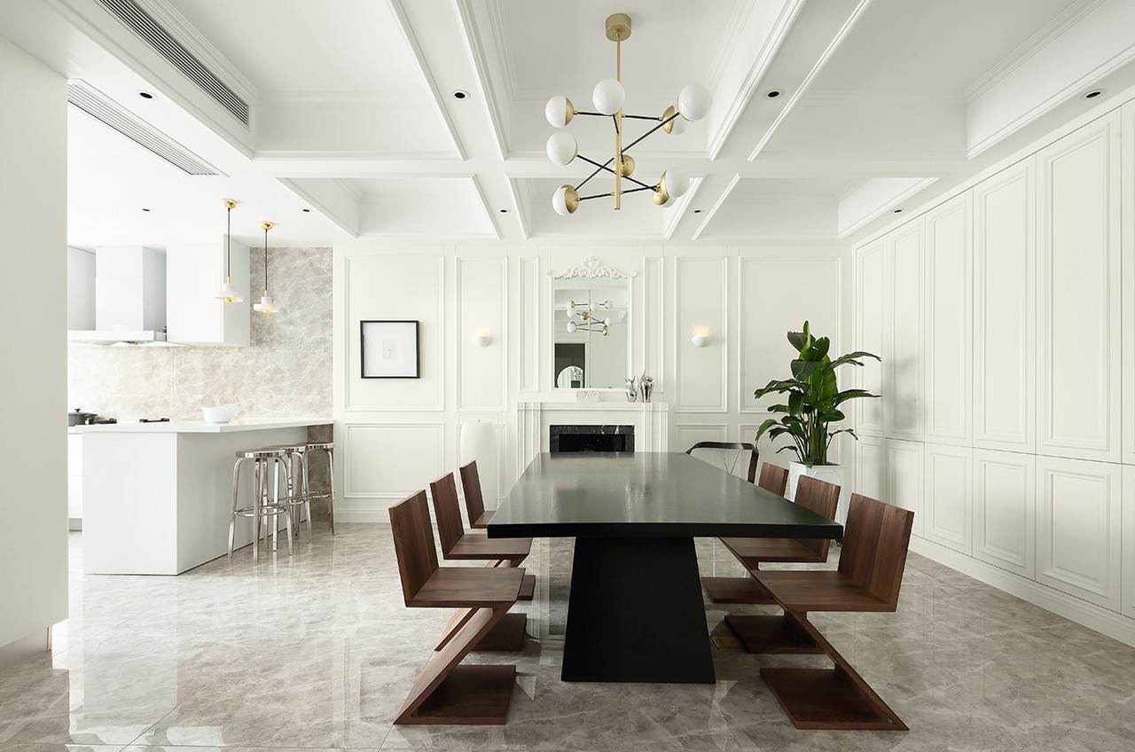 簡(jiǎn)歐輕奢風(fēng)格家裝設(shè)計(jì)別墅裝修效果圖-會(huì)客廳 簡(jiǎn)歐輕奢風(fēng)格家裝設(shè)計(jì)別墅裝修效果圖-會(huì)客廳