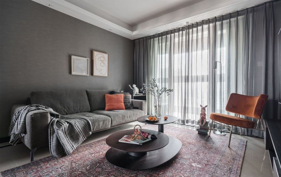 江門市駿凱豪庭現(xiàn)代簡約風(fēng)格三居室裝修案例