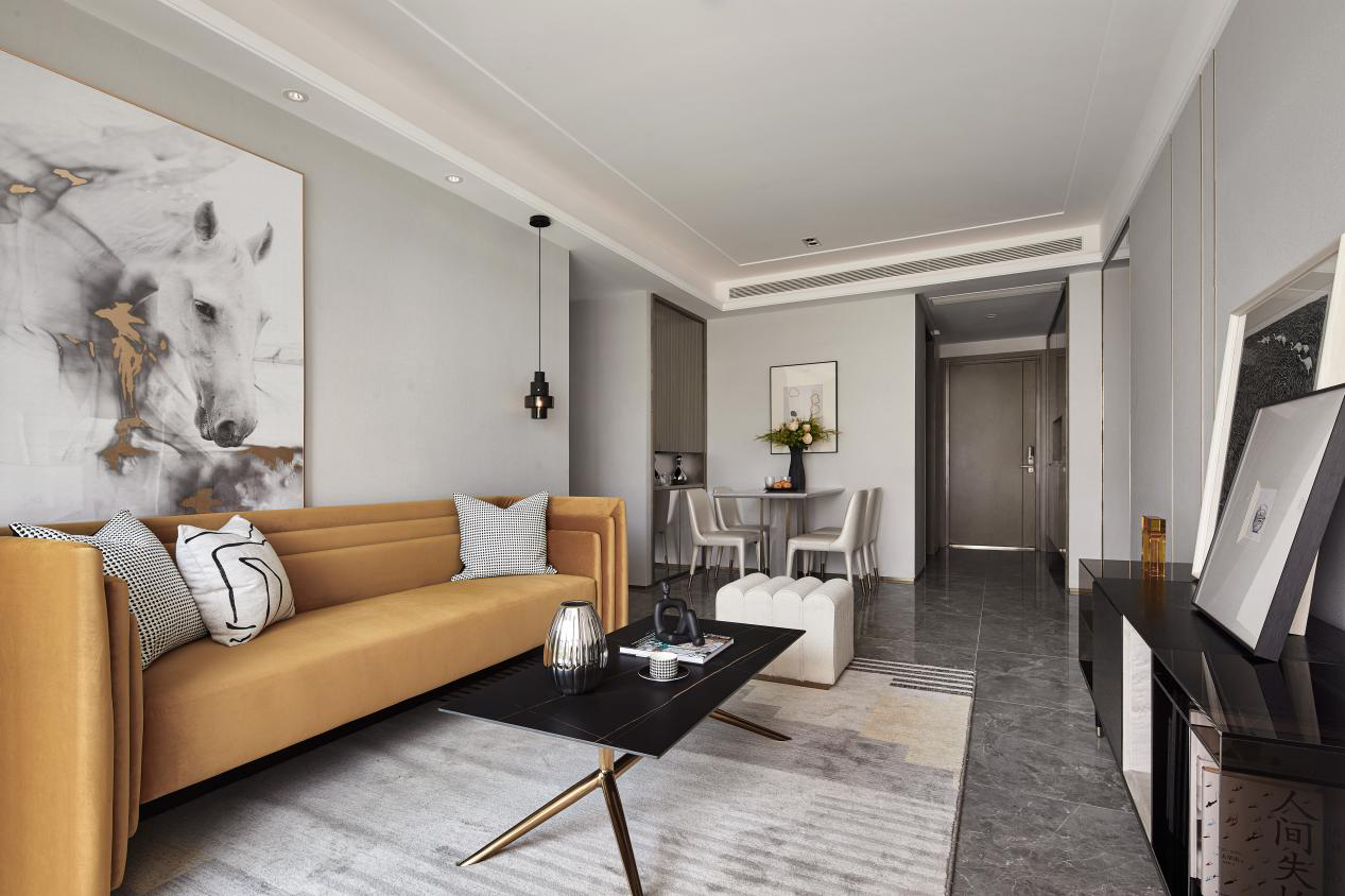 現(xiàn)代簡約風(fēng)格室內(nèi)設(shè)計家裝案例-客餐廳 現(xiàn)代簡約風(fēng)格室內(nèi)設(shè)計家裝案例-客餐廳