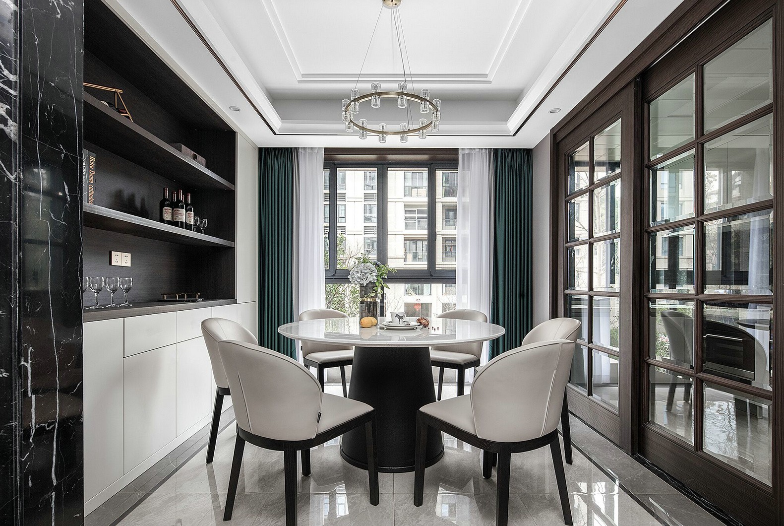 現(xiàn)代歐式風(fēng)格家裝設(shè)計(jì)室內(nèi)裝修效果圖-餐廳 現(xiàn)代歐式風(fēng)格家裝設(shè)計(jì)室內(nèi)裝修效果圖-餐廳