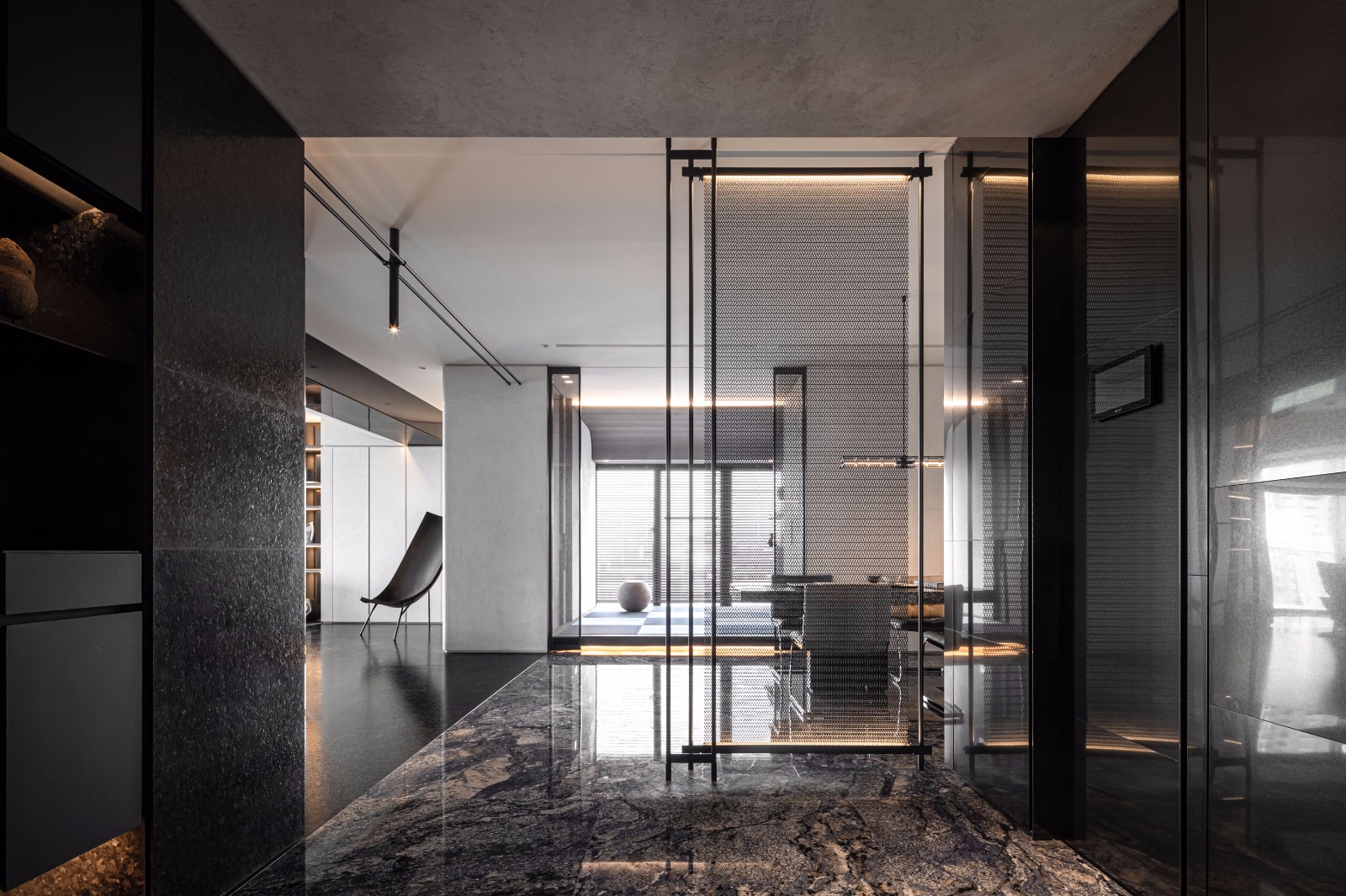 裝修案例現(xiàn)代風格別墅裝修效果圖-客廳 裝修案例現(xiàn)代風格別墅裝修效果圖-客廳