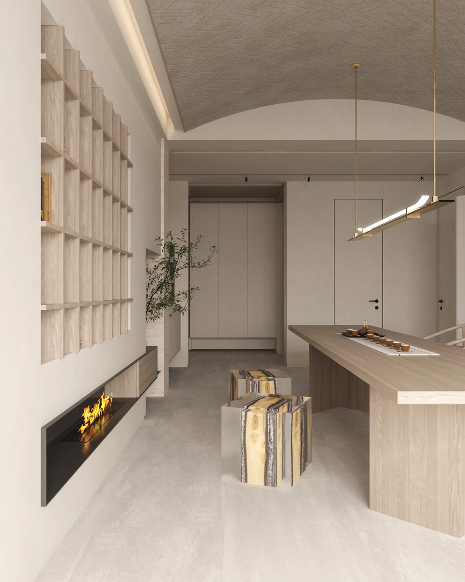 日式極簡風格室內(nèi)設(shè)計家裝案例-茶室 日式極簡風格室內(nèi)設(shè)計家裝案例-茶室