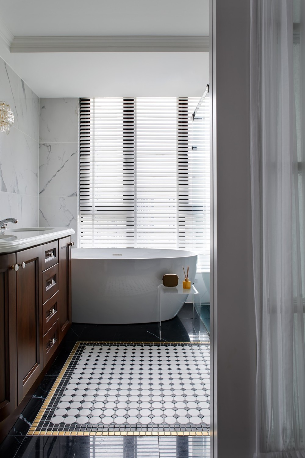 高雅簡歐風格室內(nèi)家裝案例效果圖-衛(wèi)生間 高雅簡歐風格室內(nèi)家裝案例效果圖-衛(wèi)生間