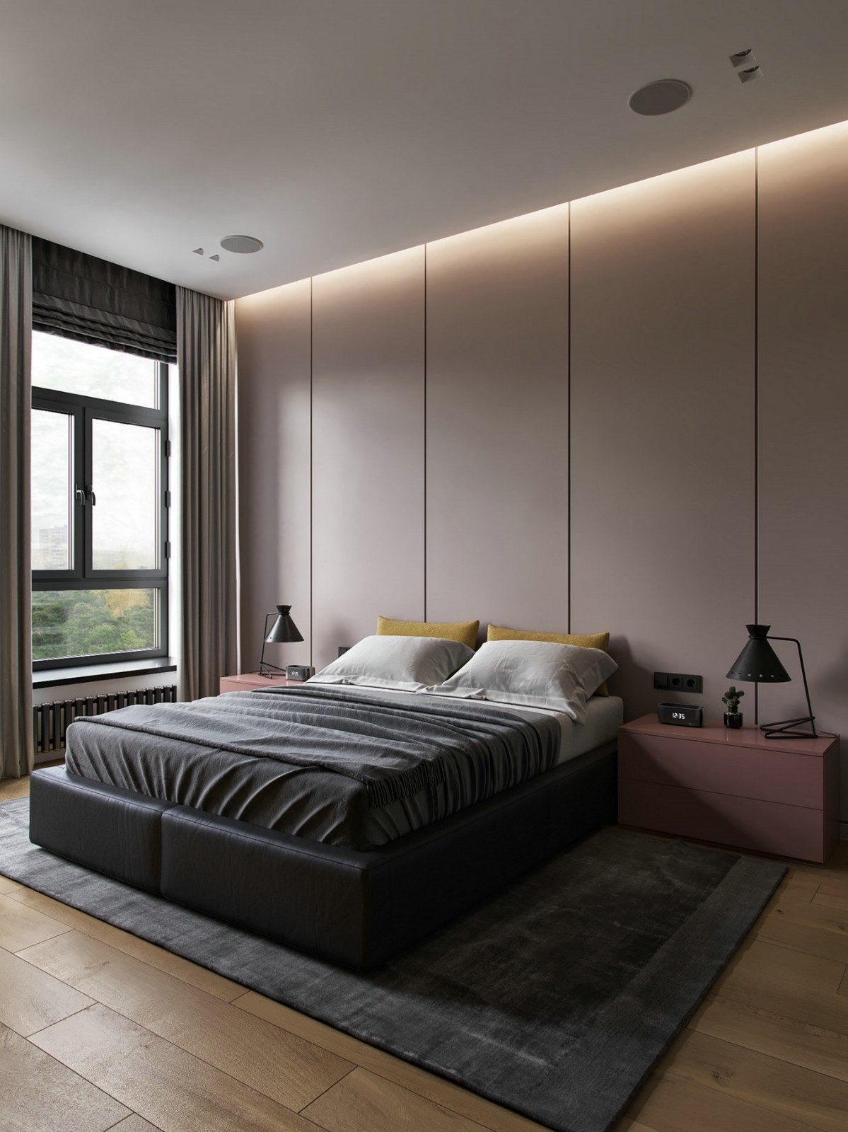 裝修公司現(xiàn)代前衛(wèi)風格室內(nèi)裝修效果圖-主臥 裝修公司現(xiàn)代前衛(wèi)風格室內(nèi)裝修效果圖-主臥