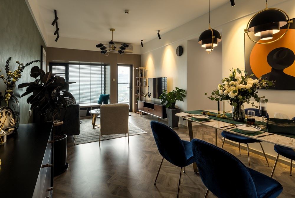 湛江市方圓云山詩(shī)意其他三居室裝修案例