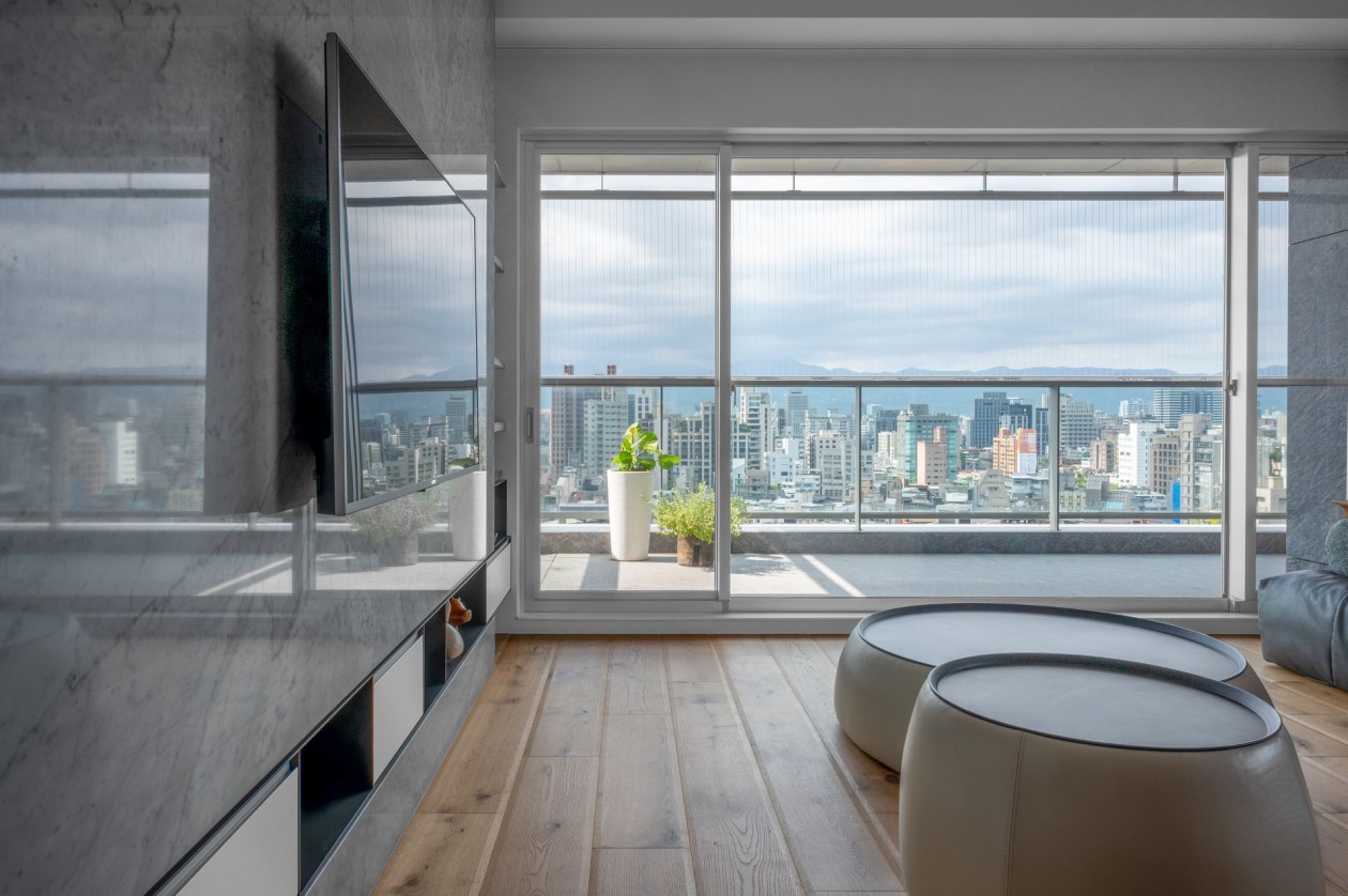 高級黑白灰現(xiàn)代簡約風(fēng)格室內(nèi)裝修設(shè)計(jì)-客廳落地窗 高級黑白灰現(xiàn)代簡約風(fēng)格室內(nèi)裝修設(shè)計(jì)-客廳落地窗