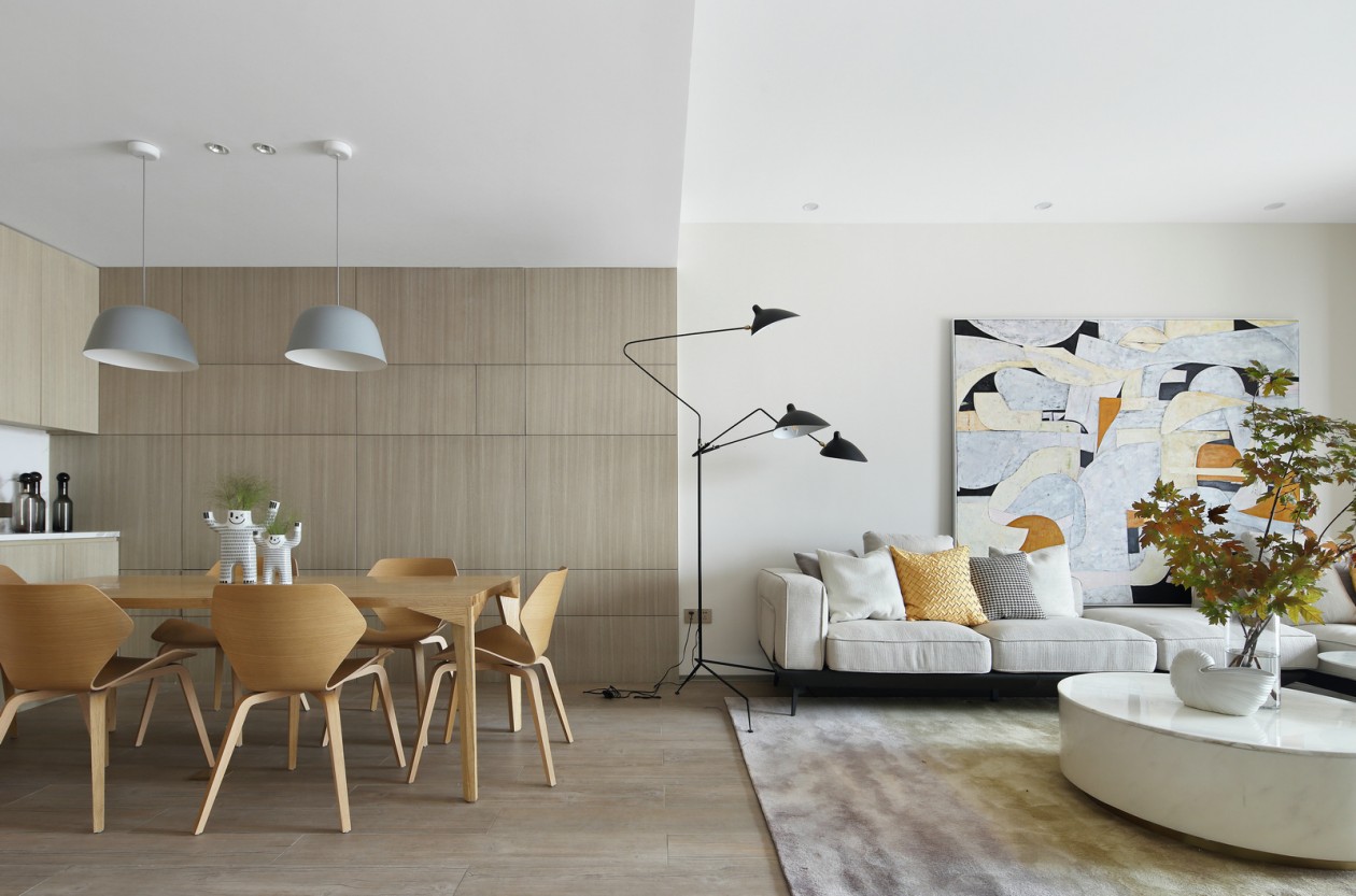 現(xiàn)代簡約風(fēng)格室內(nèi)設(shè)計(jì)家裝案例-客餐廳 現(xiàn)代簡約風(fēng)格室內(nèi)設(shè)計(jì)家裝案例-客餐廳