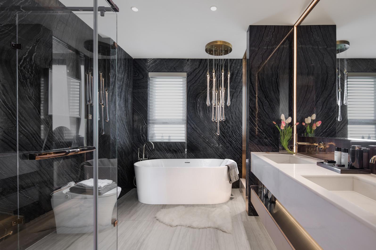 歐式輕奢風(fēng)格室內(nèi)設(shè)計家裝案例-衛(wèi)生間 歐式輕奢風(fēng)格室內(nèi)設(shè)計家裝案例-衛(wèi)生間