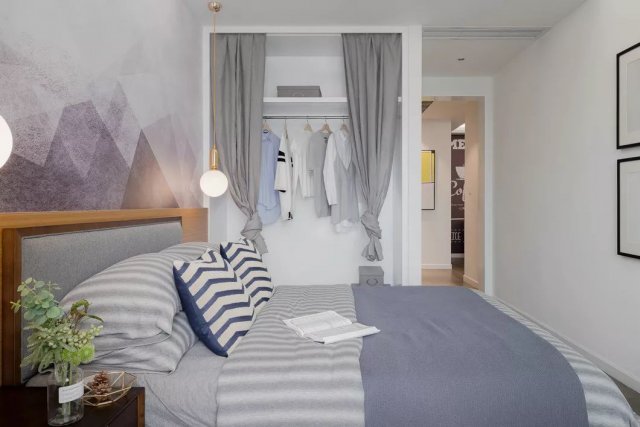 裝修案例北歐風(fēng)格室內(nèi)裝修效果圖-臥室 裝修案例北歐風(fēng)格室內(nèi)裝修效果圖-臥室