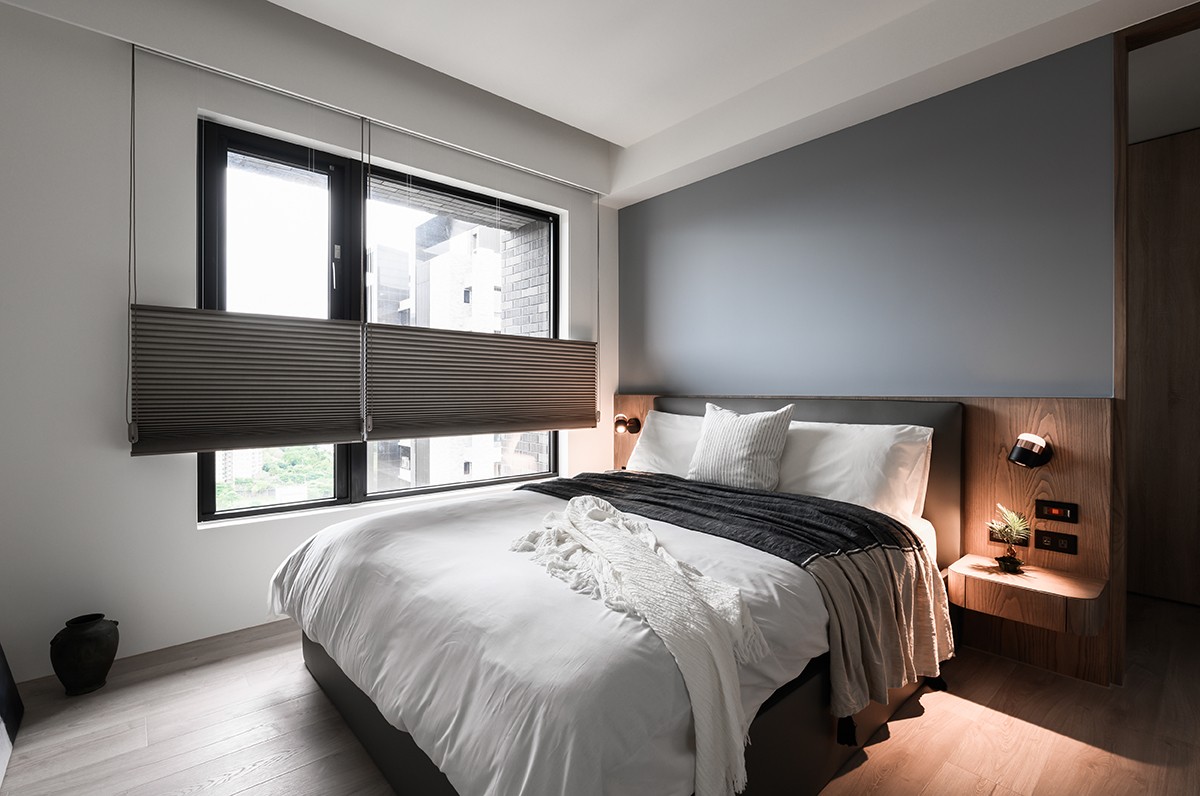 廣州裝修公司現(xiàn)代簡約風格室內(nèi)裝修效果圖-主臥 廣州裝修公司現(xiàn)代簡約風格室內(nèi)裝修效果圖-主臥