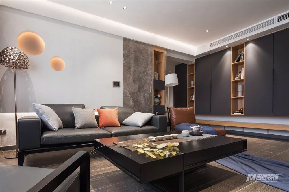 常州市清潭新村輕奢風格三居室裝修案例