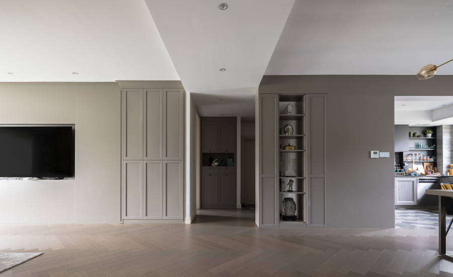 摩登復(fù)古風(fēng)格室內(nèi)家裝案例效果圖-走廊過(guò)道 摩登復(fù)古風(fēng)格室內(nèi)家裝案例效果圖-走廊過(guò)道