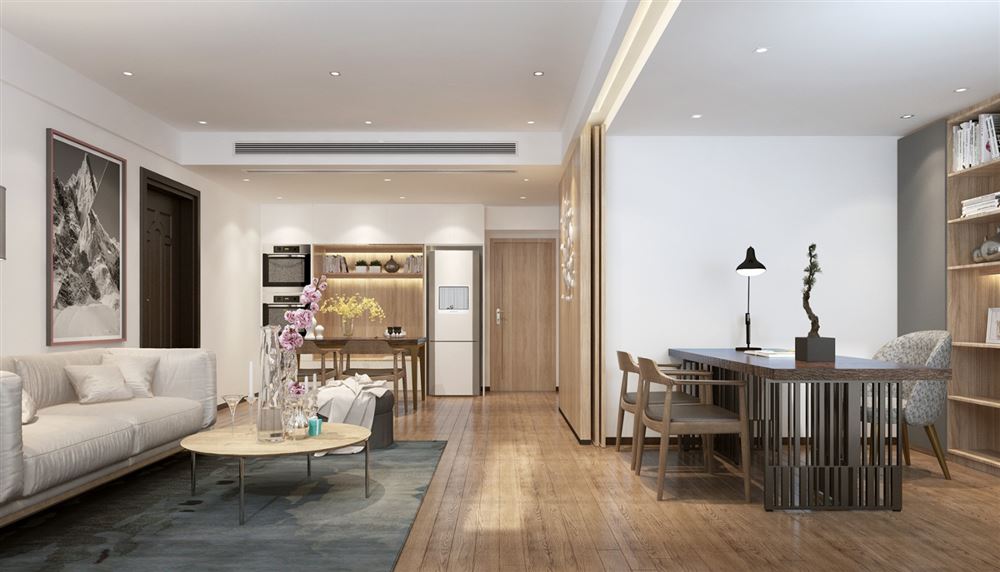 廣州市梅花村小區(qū)北歐風(fēng)格三居室裝修案例