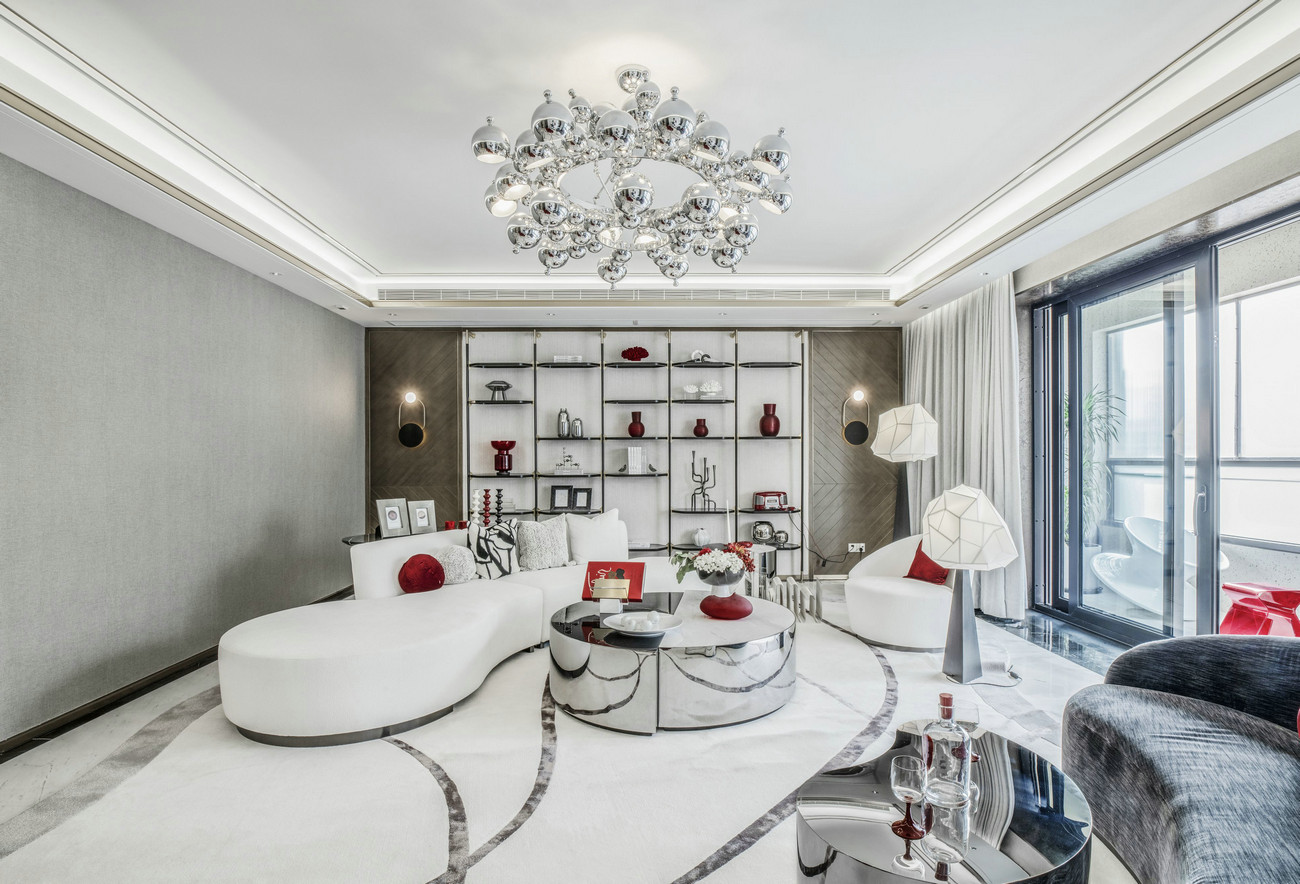 現(xiàn)代輕奢風(fēng)格室內(nèi)家裝案例效果圖-客廳 現(xiàn)代輕奢風(fēng)格室內(nèi)家裝案例效果圖-客廳