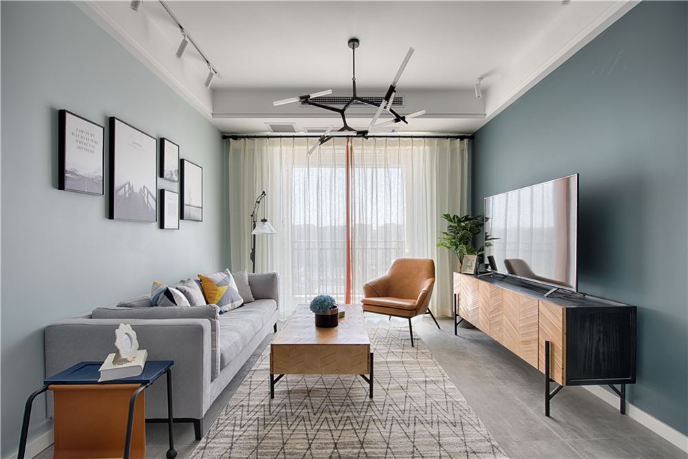 廣州市珠光御景壹號(hào)北歐風(fēng)格三居室裝修案例