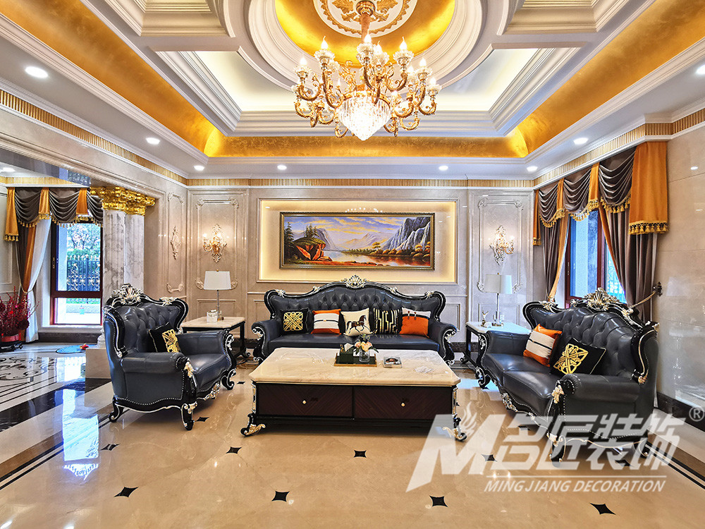 歐式別墅裝修設計-客廳 歐式別墅裝修設計-客廳