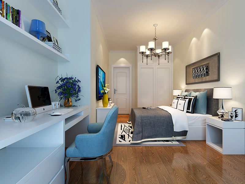 佛山市綠地·拾野川歐式風(fēng)格四居室裝修案例