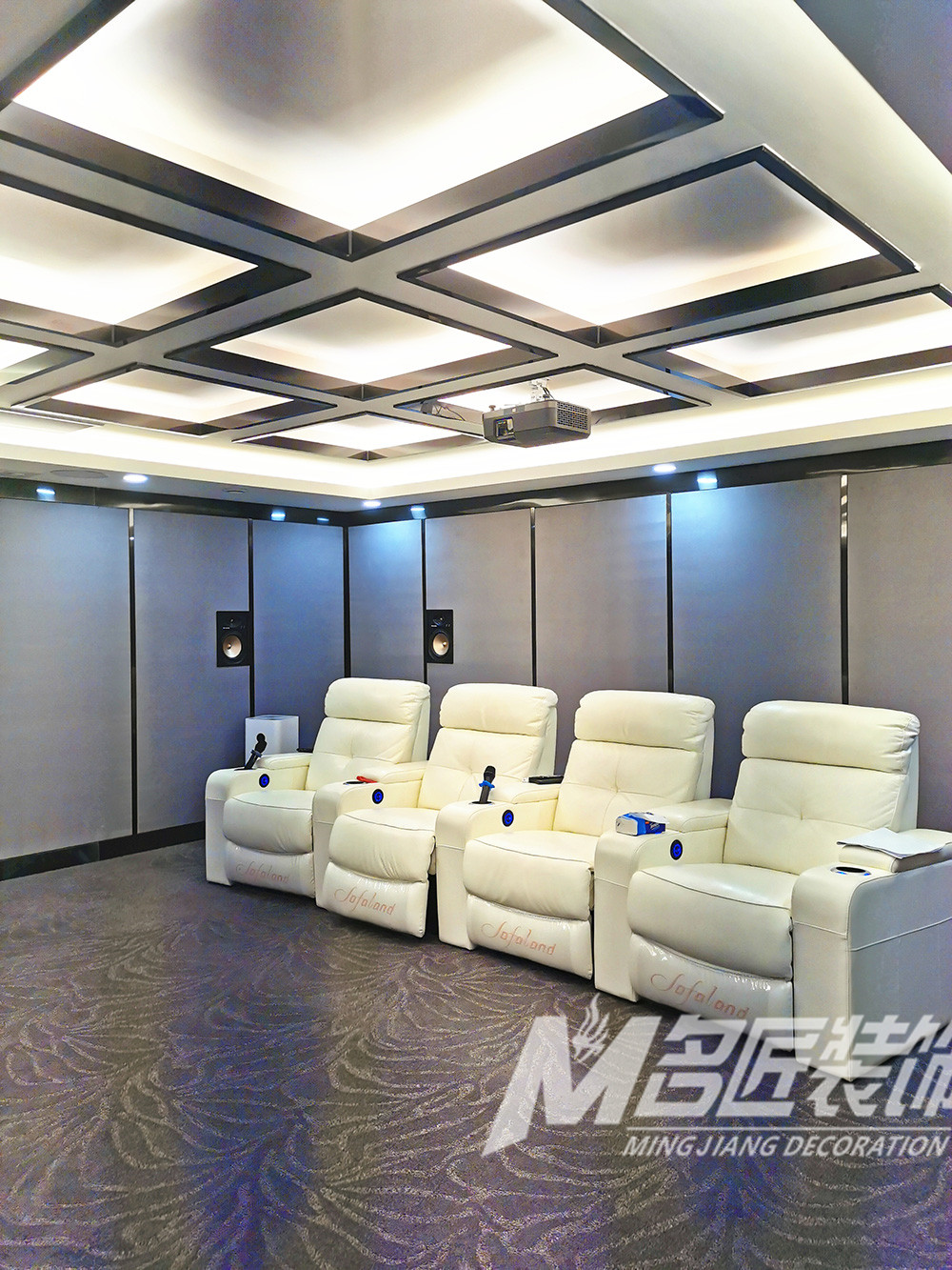 歐式別墅裝修設計-影音室 歐式別墅裝修設計-影音室