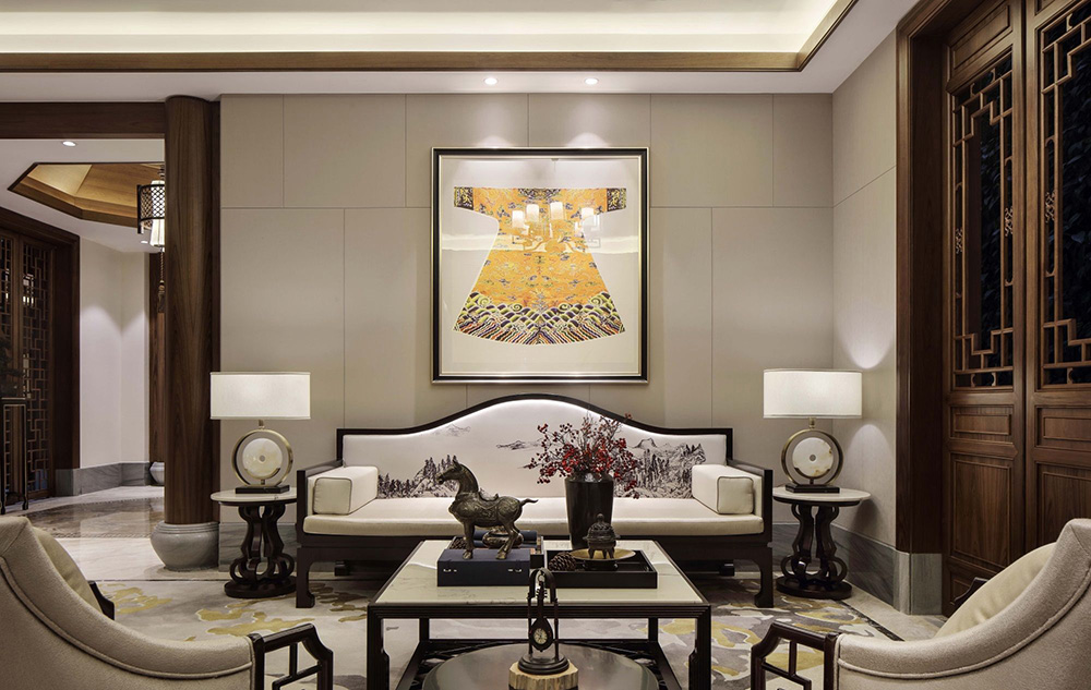 新古典風(fēng)格別墅裝修設(shè)計(jì)效果圖-恒大山湖郡別墅450平米-別墅裝修設(shè)計(jì)會(huì)客室 新古典風(fēng)格別墅裝修設(shè)計(jì)效果圖-恒大山湖郡別墅450平米-別墅裝修設(shè)計(jì)會(huì)客室