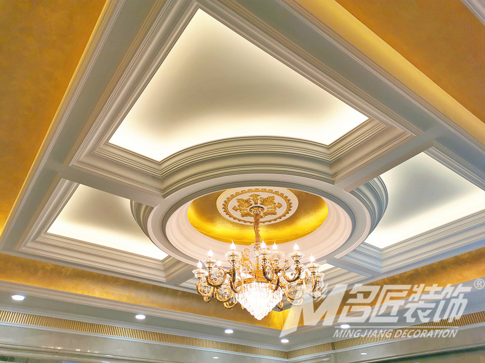 歐式別墅裝修設計-天花吊燈 歐式別墅裝修設計-天花吊燈