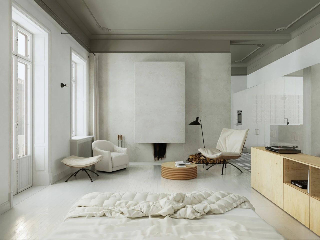 裝修案例極簡風格室內(nèi)裝修效果圖-客廳 裝修案例極簡風格室內(nèi)裝修效果圖-客廳