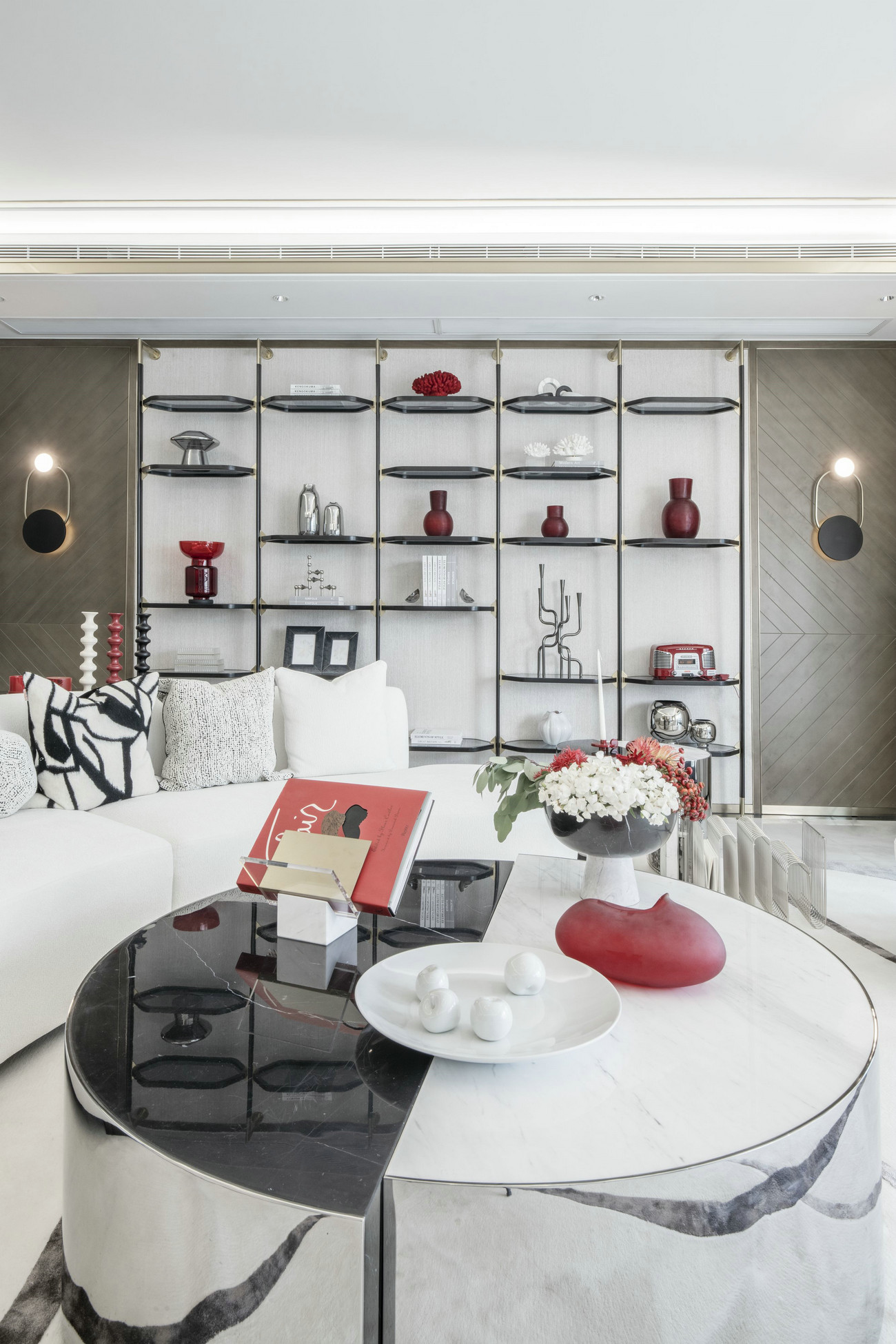 現(xiàn)代輕奢風(fēng)格室內(nèi)家裝案例效果圖-客廳沙發(fā)茶幾 現(xiàn)代輕奢風(fēng)格室內(nèi)家裝案例效果圖-客廳沙發(fā)茶幾