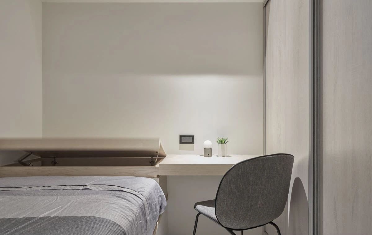 裝修案例現(xiàn)代極簡風格室內裝修效果圖-客臥 裝修案例現(xiàn)代極簡風格室內裝修效果圖-客臥