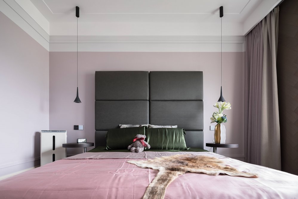 摩登復(fù)古風(fēng)格室內(nèi)家裝案例效果圖-臥室 摩登復(fù)古風(fēng)格室內(nèi)家裝案例效果圖-臥室