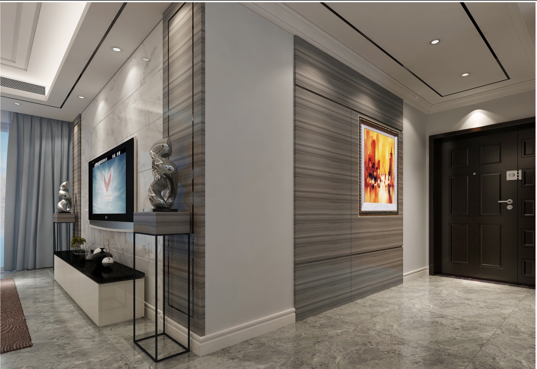 廣州市珠光御景壹號(hào)歐式風(fēng)格四居室裝修案例