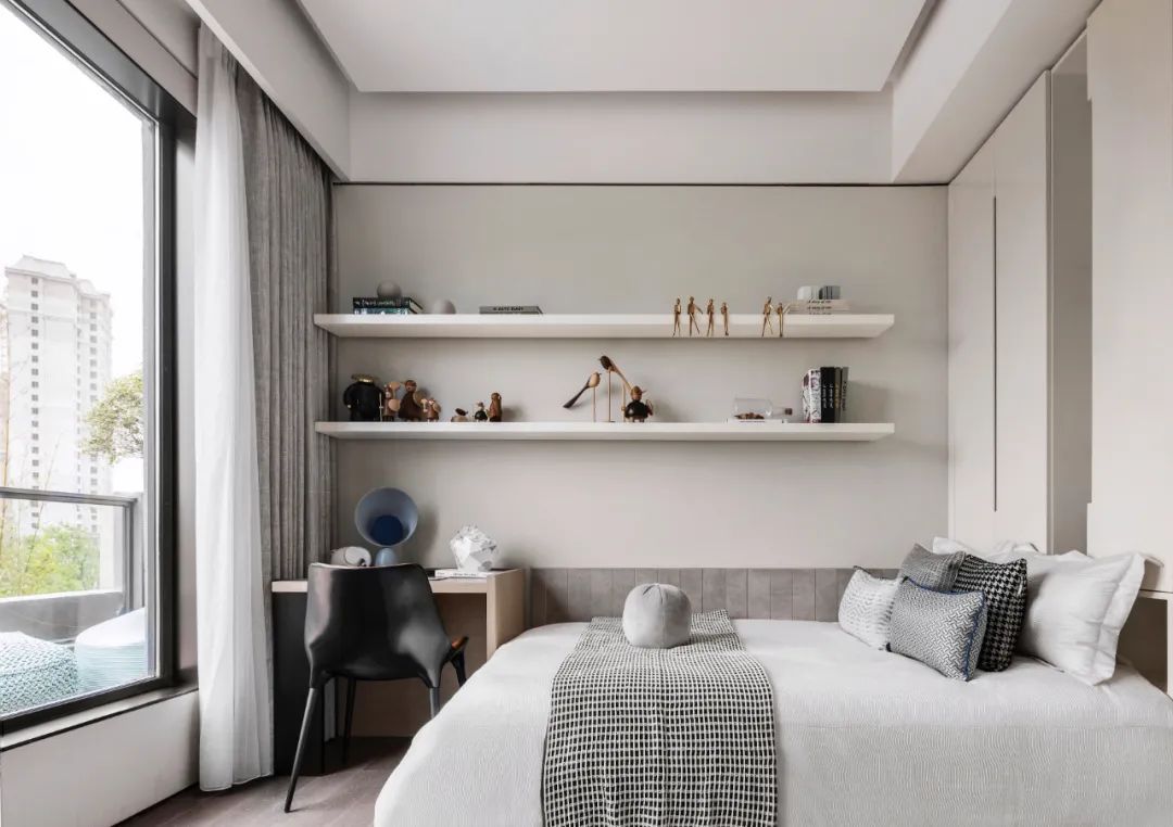 現(xiàn)代簡約風格室內(nèi)設(shè)計家裝案例-臥室 現(xiàn)代簡約風格室內(nèi)設(shè)計家裝案例-臥室