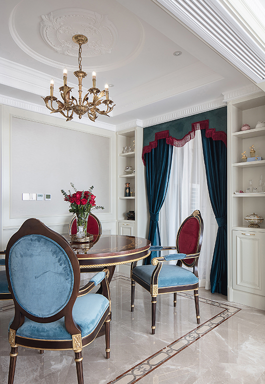 法式混搭風(fēng)格家裝設(shè)計室內(nèi)裝修效果圖-餐廳 法式混搭風(fēng)格家裝設(shè)計室內(nèi)裝修效果圖-餐廳