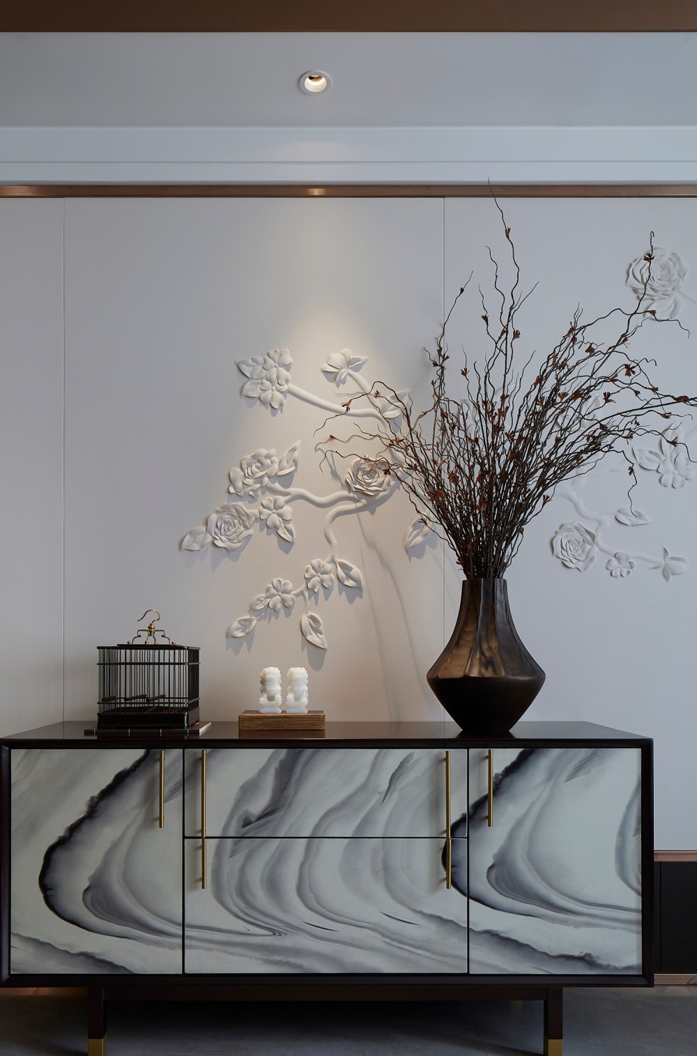 新中式風(fēng)格室內(nèi)家裝案例效果圖-柜子 新中式風(fēng)格室內(nèi)家裝案例效果圖-柜子