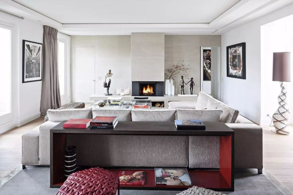 現(xiàn)代輕奢風(fēng)格室內(nèi)設(shè)計家裝案例-客廳 現(xiàn)代輕奢風(fēng)格室內(nèi)設(shè)計家裝案例-客廳