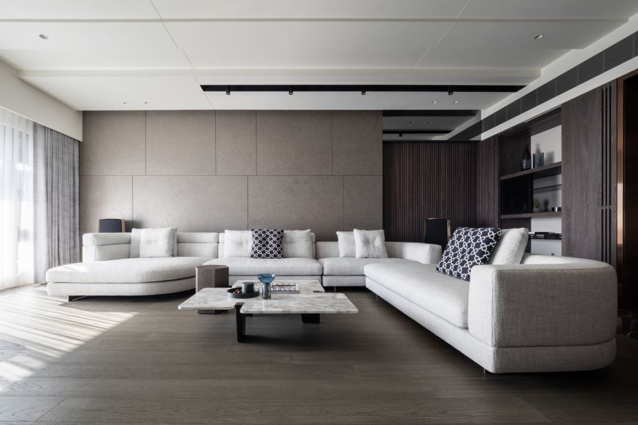 江門市方圓·云山詩(shī)意(鶴山)現(xiàn)代簡(jiǎn)約風(fēng)格三居室裝修案例