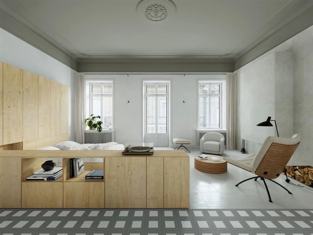 廣州市南航花園現(xiàn)代簡(jiǎn)約風(fēng)格二居室裝修案例