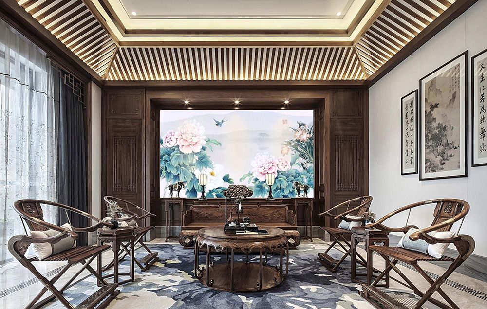 新古典風(fēng)格別墅裝修設(shè)計(jì)效果圖-恒大山湖郡別墅450平米-別墅裝修設(shè)計(jì)客廳 新古典風(fēng)格別墅裝修設(shè)計(jì)效果圖-恒大山湖郡別墅450平米-別墅裝修設(shè)計(jì)客廳