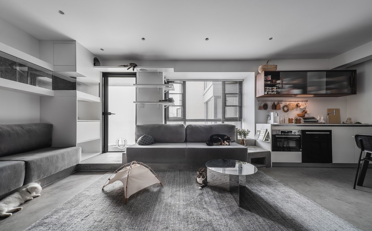 現(xiàn)代簡約風格室內(nèi)設(shè)計家裝案例-客廳 現(xiàn)代簡約風格室內(nèi)設(shè)計家裝案例-客廳