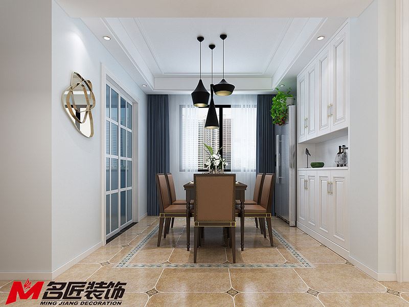 湖州市華妨湖譽府現(xiàn)代簡約風格二居室裝修案例