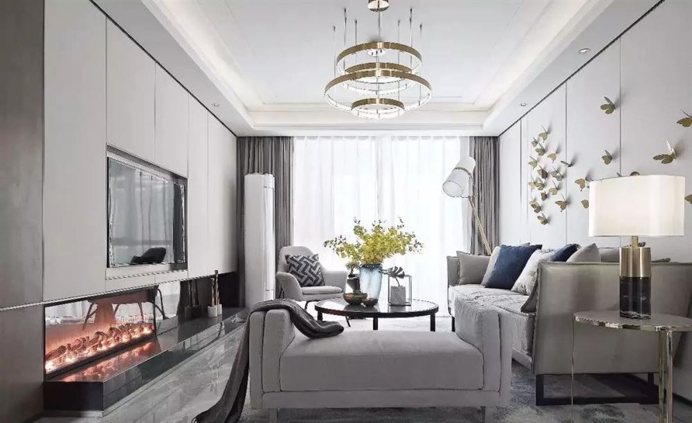 佛山市新希望悅瓏灣現(xiàn)代簡約風(fēng)格三居室裝修案例