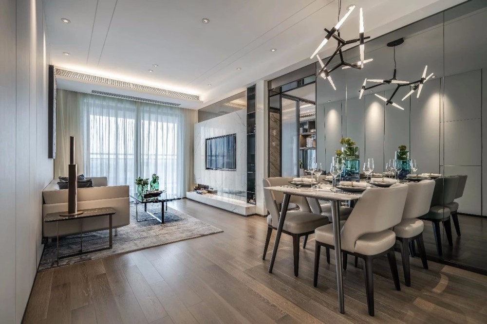 現(xiàn)代簡約風格室內(nèi)設計家裝案例-餐廳 現(xiàn)代簡約風格室內(nèi)設計家裝案例-餐廳